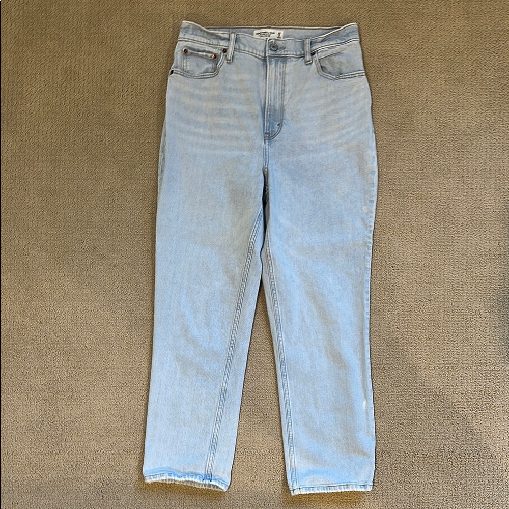 Abercrombie & Fitch High Rise Blue Jeans